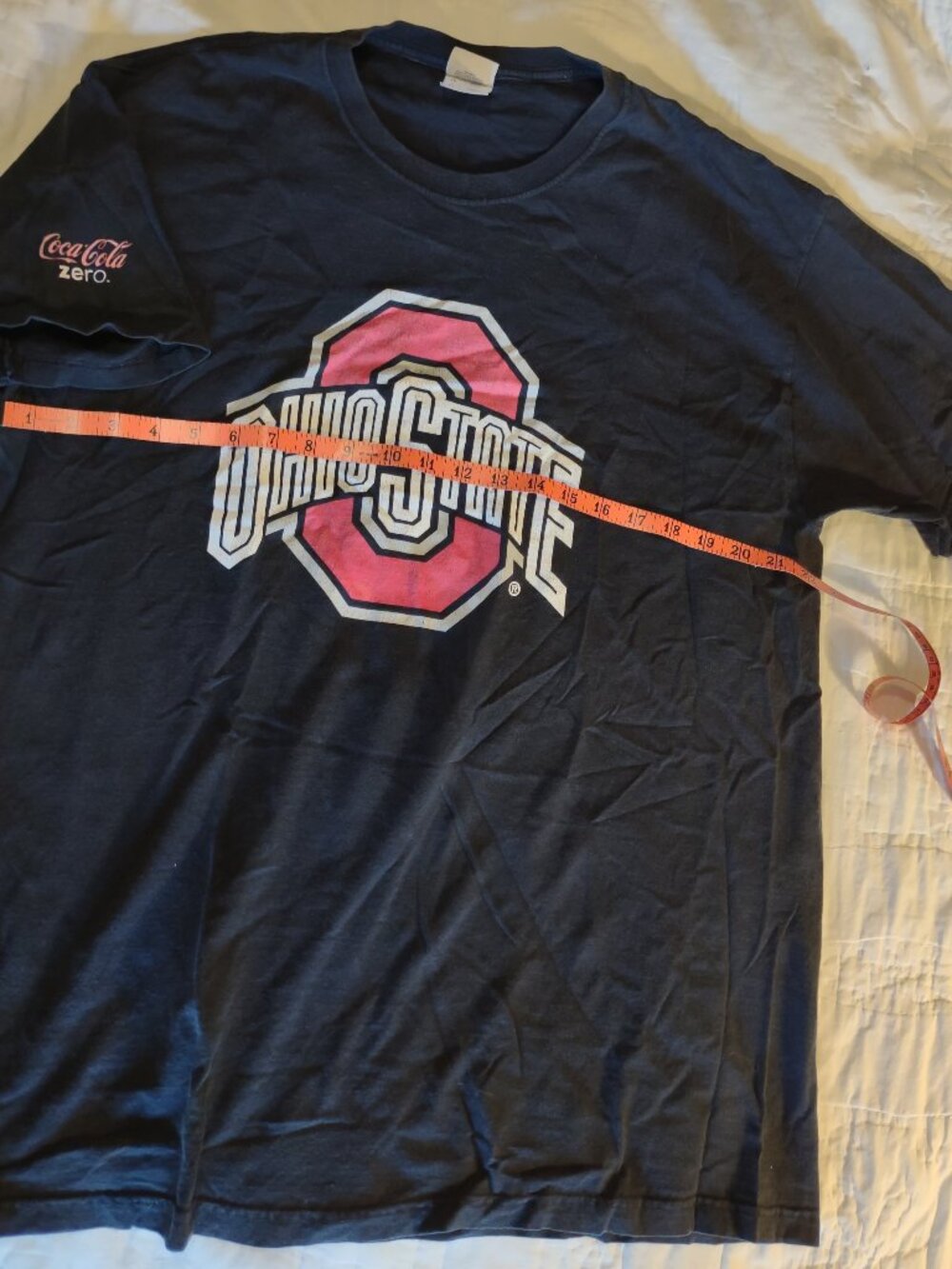 Ohio State & Coca-Cola Zero Collab Men’s Tshirt XL GUC